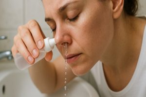راهنمای کامل طریقه مصرف سرم شستشوی بینی سدیم کلراید