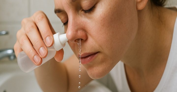 راهنمای کامل طریقه مصرف سرم شستشوی بینی سدیم کلراید